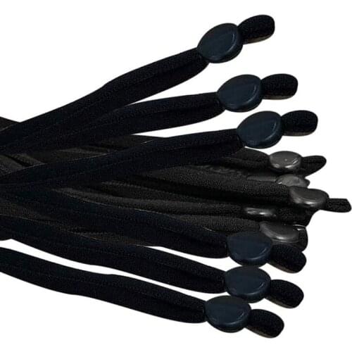 Colorful High-Elastic Band Elastic Rope Rubber Band Elastic Line DIY Sewing Accessories Elastic Ear Strap 300Pcs Black