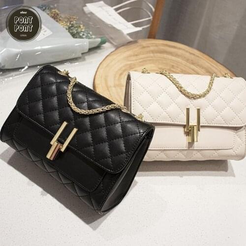 Genuine Real Leather Female Handbag Chain Shoulder Crossbody Bag For Women Luxury Designer Flap Handbag Elegant sac a main femme