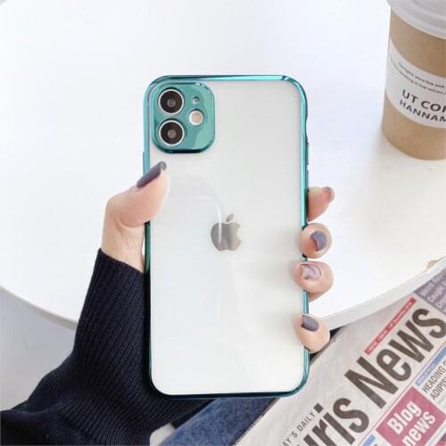 For Apple 12pro fully electroplated TPU mobile phone case XR new product full package fall-proof iPhone 11 XS case 8plus