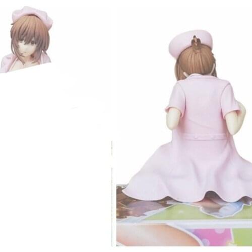 24cm Anime Lechery Boku To Nurse No Kenshuu Nisshi Mio Akagi 1/6 Scale PVC Action Figure Model Collectible Toys Gift