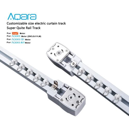 Electric automatic curtain rod custom curtain rod for smart curtain motor aqara