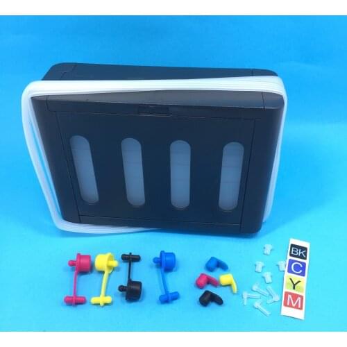 Ink tank 1pcs DIY CISS 4 color CISS Ink Tank use for HP Epson Brother Canon printer