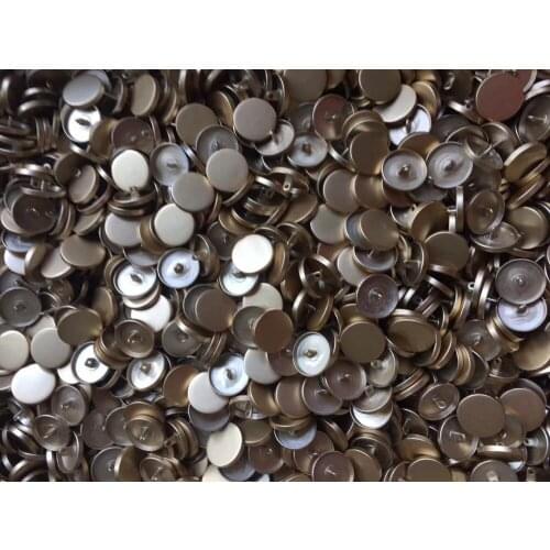 10Pcs 25mm Metal Alloy rustfree Coat Button Bulk Buttons For DIY Sewing Garment Accessories Gold Color Free Shipping