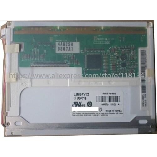 Original 6.4 inch LCD LB064V02(TD)(01) LB064V02-TD01 LB064V02 TD01 LB064V02(A1) 640*480 Lcd Screen Display