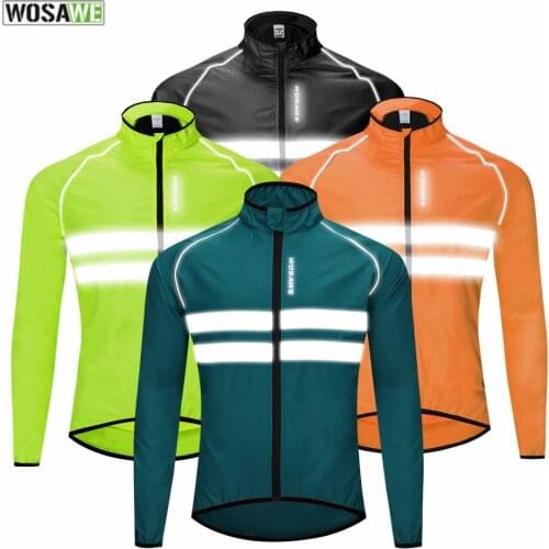 Coat WOSAWE cross-country motorcycle riding bike ride reflective long-sleeved breathable dust coat against the water of the skin