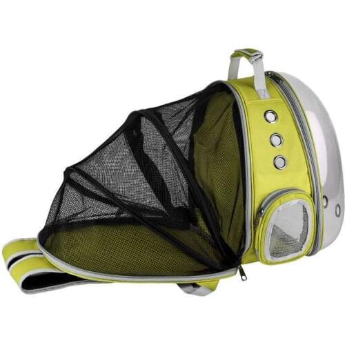 Expandable Cat Carrier Backpack Portable Pet Puppy Traveling Outdoor Backpack Transporter Conveyor Cats Bag Pet Accessories