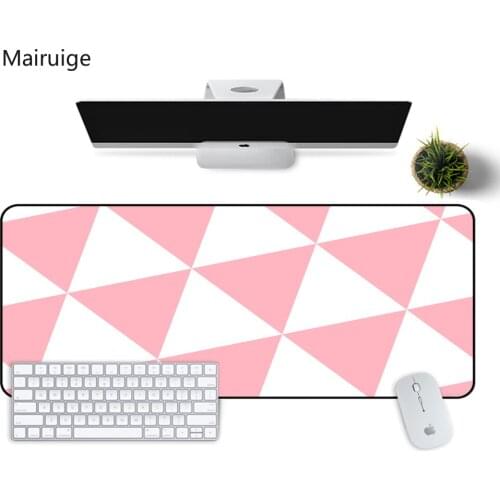 Hot Creative Seven Colors Mousepad High Quality XL Mouse Pad Locking Edge PC Computer Laptop Gamer Mause Pad Large Mouse Mat