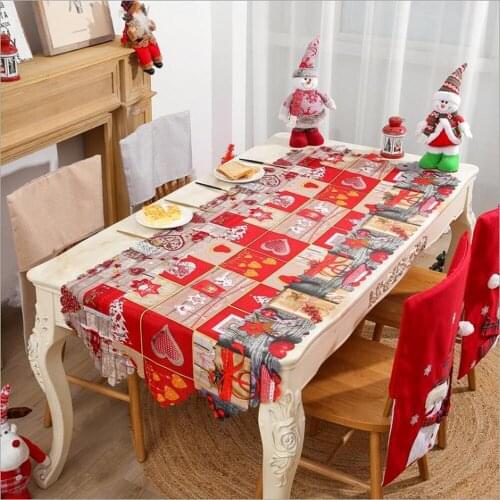 Christmas Table Runner For Home Decoration Christams Decor Table Runner For Home Hotel