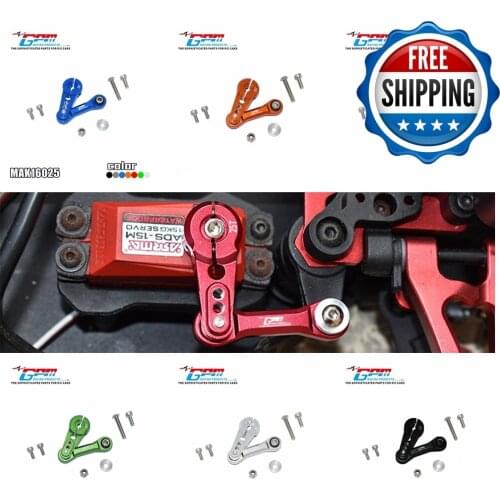 CNC Alloy Servo Arm + Tie Rod for ARRMA 1/8 KRATON TYPHON TALION OUTCAST RC CAR PART