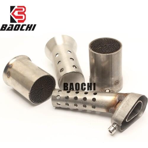 Universal Motorcycle Exhaust Muffler Catalyst Db Killer 48MM/51MM 61MM Silencer Noise Sound Adjustable Muffler for Akrapovic SC