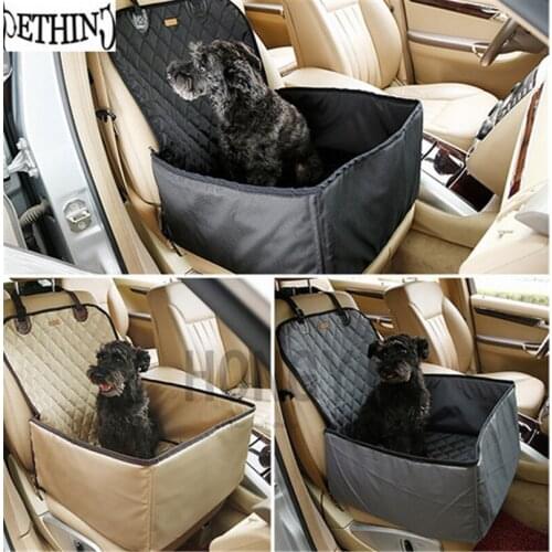 1 piece pet car front seat cover for cars 2 in 1 waterproof&nonslip backing puppy car mat blanket black gray light yellow