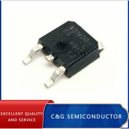 10pcs 40N06-25 SUD40N06-25L TO-252