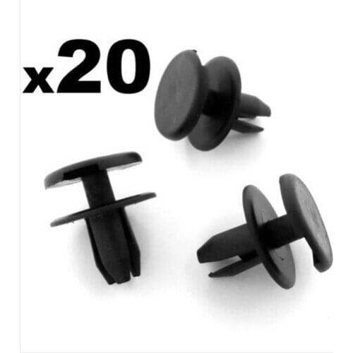 20x For Opel Astra, Signum,For Vectra Front Bumper Clips / Plastic Rivets