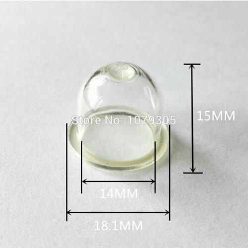 50PCS Brush cutter carburetor primer bulbs 18.1*14mm