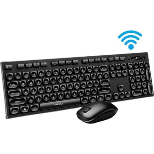 Gaming Keyboard Mouse Combo Wireless with RGB Backlit Game Keyboard Gamers Teclado Computer Accessories Black/White/Pink color