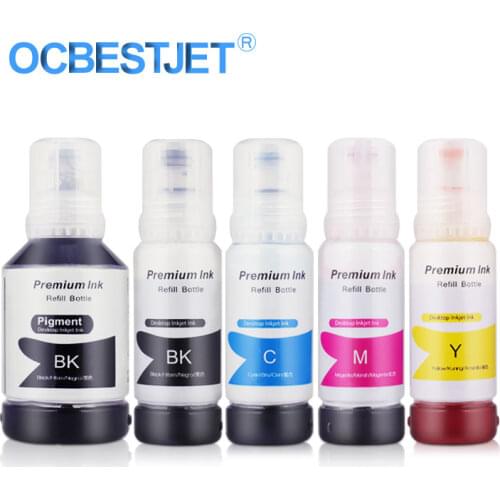 001 105 106 512 Refill Dye Ink For Epson EcoTank L4150 L4160 L6160 L7160 L7180 For Premium ET-7700 ET-7750 Printer Ink Eco Tank