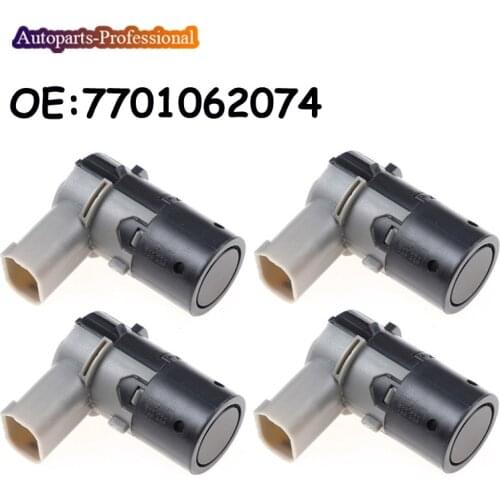 4 pcs/lot Car 7701062074 PDC Sensor For Renault Clio Grand Espace Scenic Laguna Megane Saab 9-5 M ini C ooper 550, R52, R53