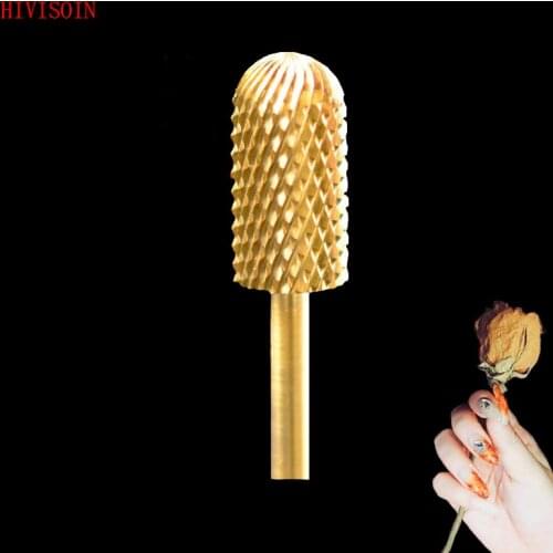 HIVISOIN -4PCS- Carbide Nail Drill Bit-Large Rounded Top Bit -60040040