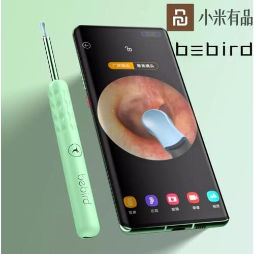 Xiaomi Youpin Bebird Ear Cleaning Endoscope Camera Visual Ear Spoon High Precision Mini Camera Otoscope Borescope Ear Picker