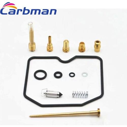 Carbman Carburetor Repair Kit For 1991-1998 Suzuki King Quad 300 4x4 LT-F4WDX Motorcycle Accessories Replacement Parts