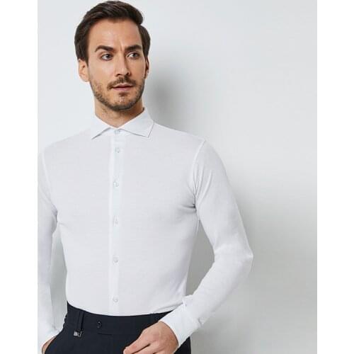 Male Modern Dance Tops New Latin Dance Shirts National Standard Dance Clothes Professional Latin Dance Practice Clothes DQS6419