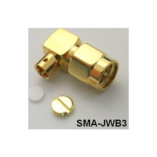 RF SMA Type Connector 90 degree Corner SMA-JB3 Female weld ,apply for RG402,Coaxial connector wireless router Antenna 5pcs/lot