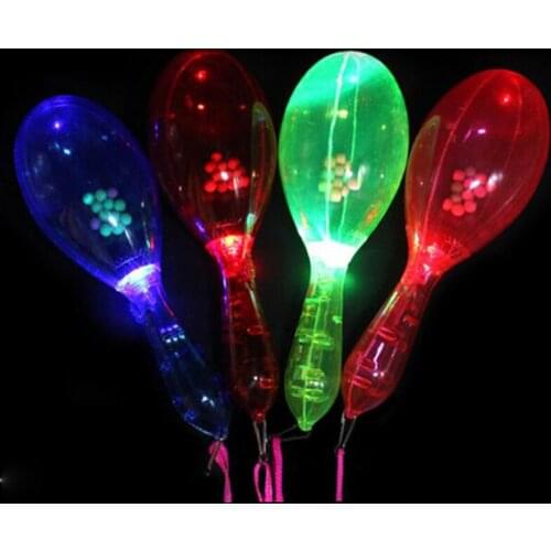 Led party multicolor Glow Stick Glowing sand hammer Flashing Stick luminous toys Party Props rave wedding decoration hen party