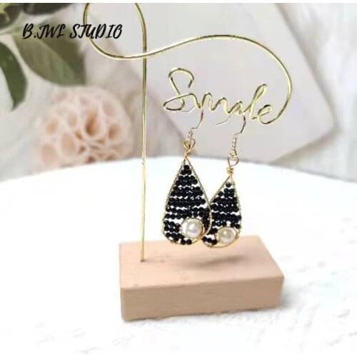 2021 14K Gold Filled Earrings Girl Retro Geometric Statement Metal Art Earrings Charm Circle Round Pendant Modern