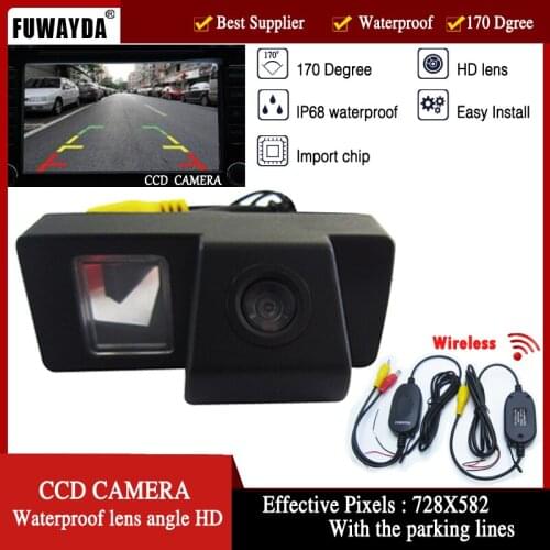 FUWAYDA Wireless Car Rearview camera Parking Camera Night Version Reverse CCD Camera for TOYOTA Land Cruiser200 LC200 REIZ 2009