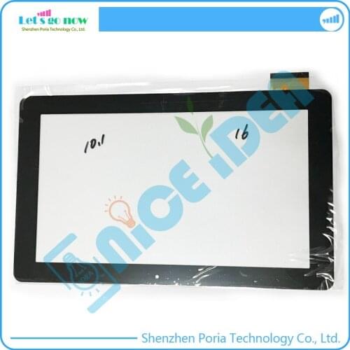 Black 10.10" Touch Screen Digitizer For HOTATOUCH HC261159A1 GPC017H-V2.0 HXS Front Touch Panel Glass Replacement With Track No