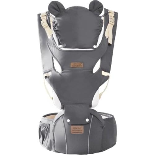 Ergonomic Baby Carrier Infant Kid Baby Hipseat Sling Front Facing Kangaroo Baby Wrap Carrier for Baby Travel 0-36 Months