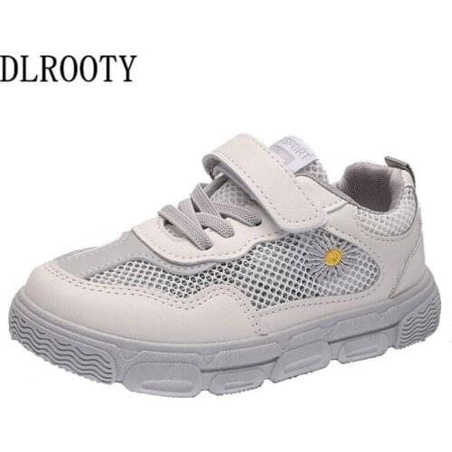 New Sport Children Shoes Kids Boys Sneakers Spring Summer Net Mesh Breathable Casual Girls Shoes Flat Running Shoe For Kids