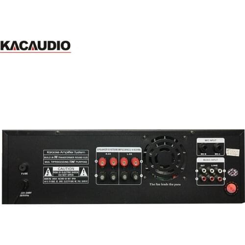 KTV professional sound karaoke mixer amplifier with independent control