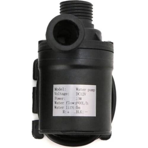 DC 12V 19W Micro Electric Diaphragm Water Pump Automatic Switch 800L/H High Pressure Car Washing Spray Water Pump