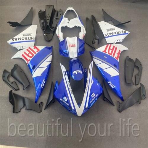 New ABS Whole Motorcycle Fairings Kits Fit For YAMAHA YZF R1 2009 2010 2011 2012 09 10 11 12 Injection Bodywork Matte blue