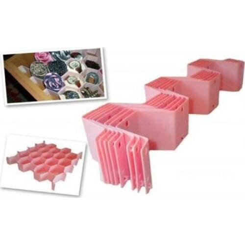 Drawer Regulator Honeycomb Organizer Adjustable Cabinet Inside Compartment