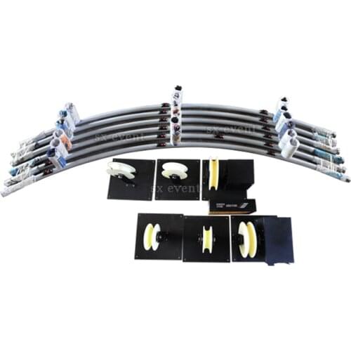 360 degree 4 diameters rotate big circle pyrotechnic fireworks firing system