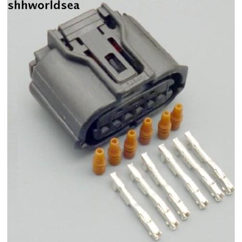 Worldgolden 6pin for Toyota Camry Corolla Reversing Radar Electric Eye Plug Connector 90980-12303