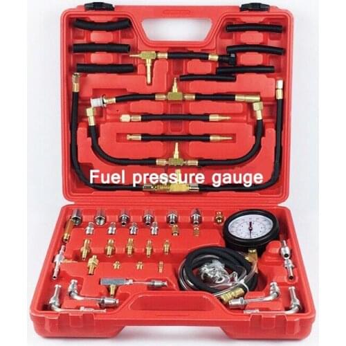 Automobile fuel pressure gauge TU-443 fuel injection pressure gauge, a variety of joints/takeovers are optional