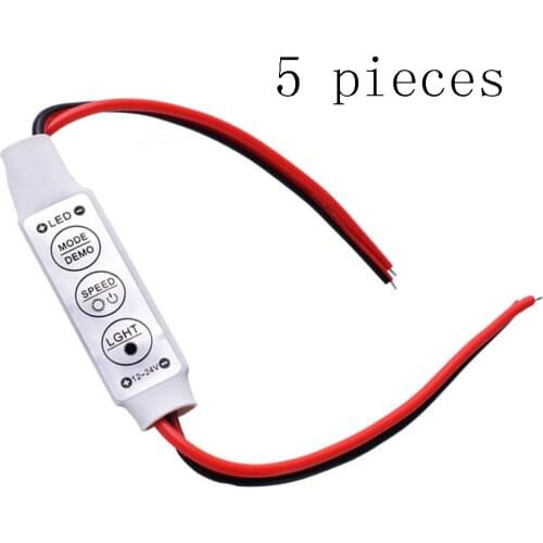 Inline LED Dimmer Controller Smart Dimmer Switch Switch ON/Off LED DC12V-24V