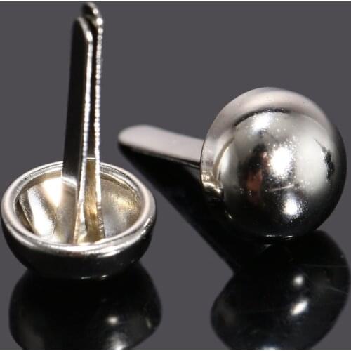 100pcs Upholstery Nail Furniture Pins 8x16mm 12x19mm Head Nails Tacks Jewelry Case Box Decorative Tack