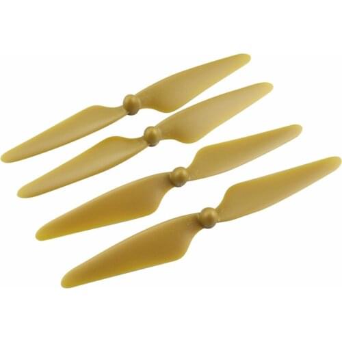 RC 4PCS paddles for Remote control MJX B3 Bugs 3 B3H BUGS 3H F17 F100 brushless aircraft spare parts-Gold