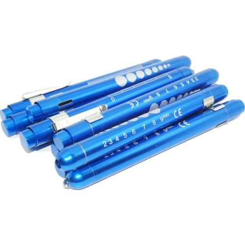 5Pcs Medical First Aid LED Pen Light Flashlight Torch Doctor Nurse EMT Emergency