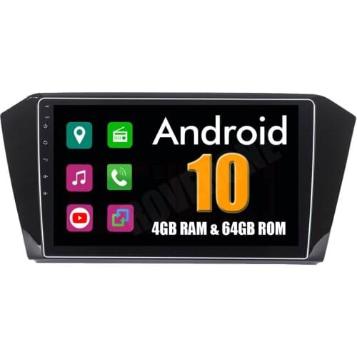 Car Multimedia Player For VW Magotan Passat 2015 2016 2017 Android 10 Octa Core Autoradio Bluetooth GPS Stereo Phonelink