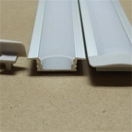 Free Shipping Ultra thin recessed heat sink led aluminum profile with led strip for LED lighting 2.5m/pcs 75m/lot