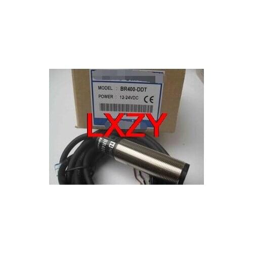 Free Shipping 2pcs/lot New Switch BR400-DDT cylindrical M18 diffuse reflection photoelectric sensor