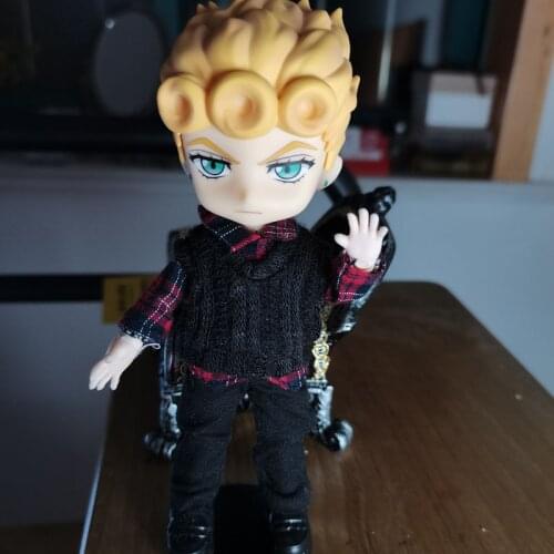 Obitsu11ob11gsc baby dress suit British plaid suit t-shirt + waistcoat + pants