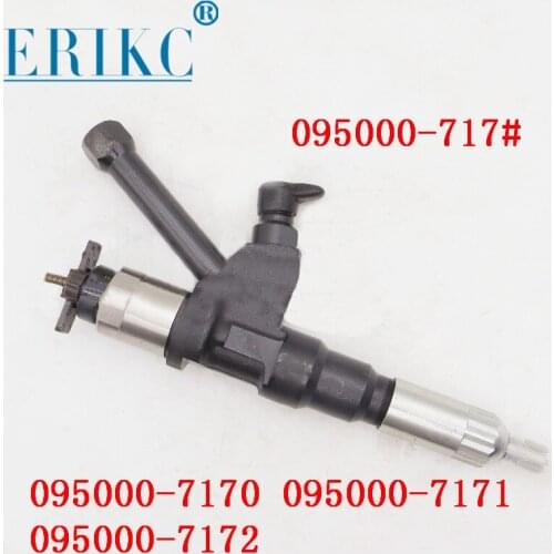 ERIKC 095000-7170 095000-7171 Fuel Injector Nozzle sprayer 095000-7172 095000-717# Diesel Injector Nozzle for Denso Injector