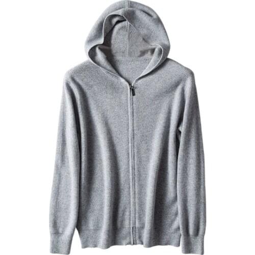 Fin Dreey Men's Zip Hoodies