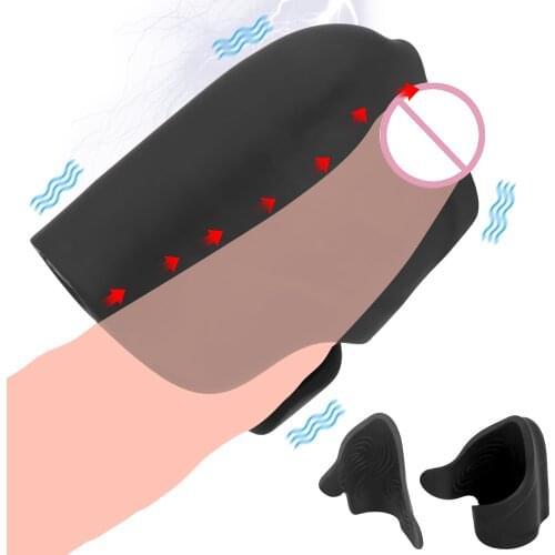 Stimulate Glans 10 Frequency Sex Toys for Men Pussy Vibration Delay Ejaculation Penis Trainer Adult Products Male Masturbator